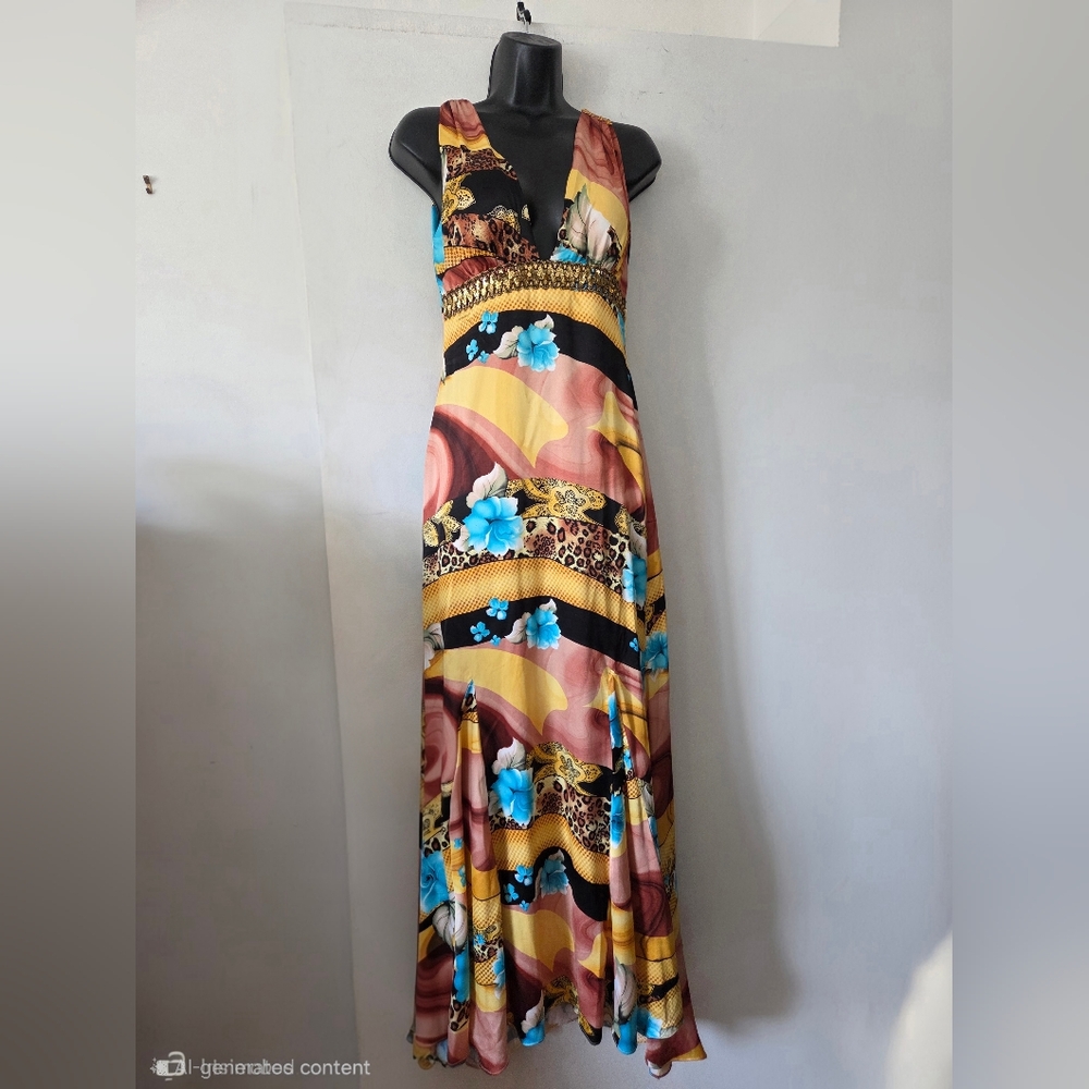 Ever-Pretty Stunning Sexy Abstract Gown Low Back